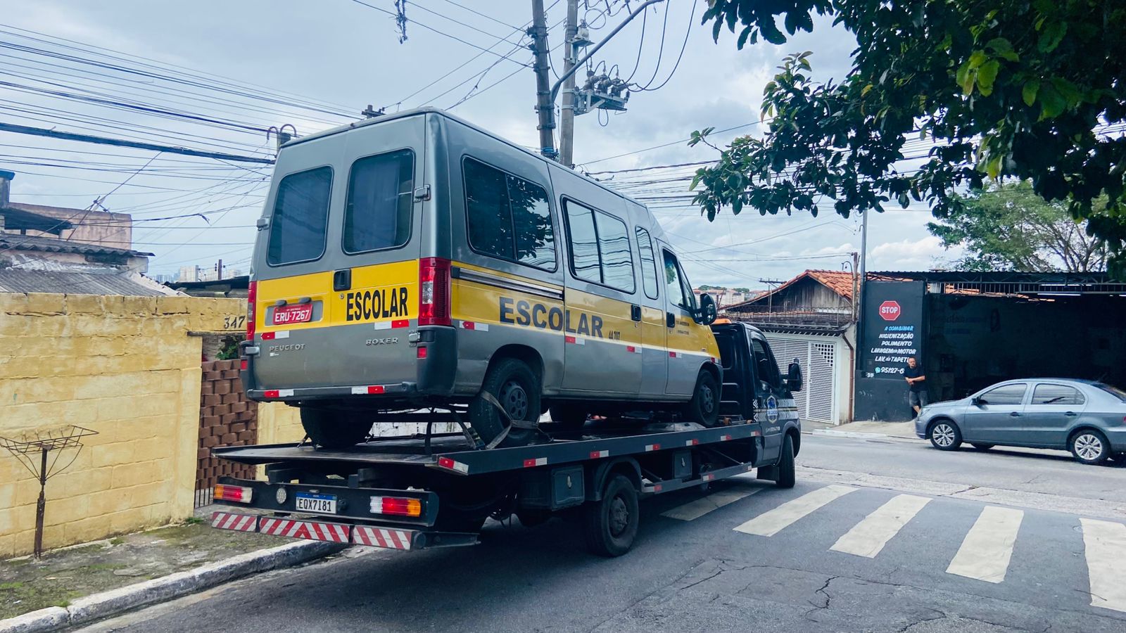 Guincho em atendimento real na regiao de Osasco